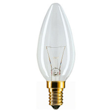 Лампа розжарювання 60W E14 220V B35, Philips Standard